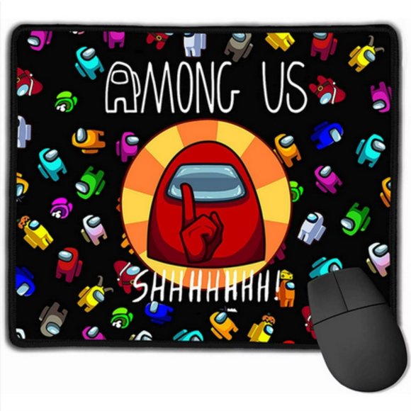 🍒4 for $20🍒 New - AMONG US Impostor Desktop Colorful Gaming Mouse Pad - Picture 1 of 2